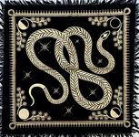 Tarot Altar Cloth Cards Divination Special Tarot cloth Tablecloth Man Cave pegan Room Bar Home Wall Decor wiccan witchcraft Tentacle Card Table Tapestry 18 by 18 Wild Yessele