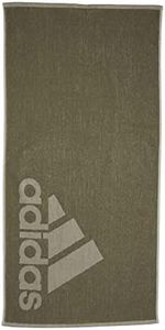 adidas Unisex Brand Towel, Olive Strata/Silver Pebble, One Size
