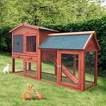 Alopet Rabbit Hutch 135 x 52 x 85cm