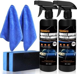 500ML Car Coating Spray-Quick Effect Coating Agent for Most Vehicle Finishes - Helps Refresh Exterior Gloss & Reduce Surface Buildup for Long-Lasting Polish Spray Wash-2pcs