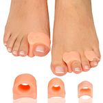 Sumiwish Big Toe Separators, Pinky Toe Spacers, 14 Pack of Bunion Corrector, to Straighten Overlapping Toes, Realign Crooked Toes, Hammer Toe, Calluses, Bunions, Corrector Pad