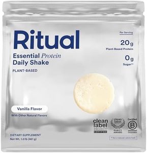 Ritual Vegan Pea Protein Powder - 20g Pea Protein - Vanilla - 1 Lbs