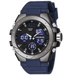 Carlington Resin Endurance Analog-Digital Sports Watch For Men And Boys - Ct 9105 Blue