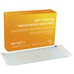 Aurelia - Self-Sealing Class 4 Sterilization Pouches - 200 Units, 1 x Pack of 200 Units (5.5" x 6.5" / 14 cm x 19.5 cm) (Single Box)