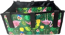 JARCEEVAN Under Seat Rollator Bag, Walkers Rollators Bag Tote for Four Wheel Rollator, Storage Accessory Pouch Basket for Daily Essentials, Medication Care, Women Men Seniors