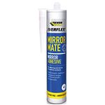 Everbuild Everflex Mirror Mate Mirror Adhesive, White, 290 ml