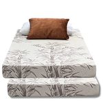 ViscoLogic Econo 5 Inch Twin Reversible Gel Infused Foam, Perfect for Trundle Bed, Bunk Bed, Pressure Relief CertiPUR-US® Certified Foam, Medium Feel Mattress in a Box, Twin/Single Mattress
