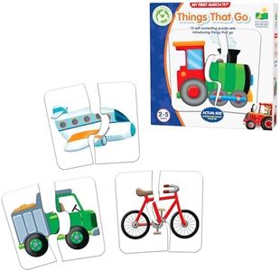 The Learning Journey My First Match It - Things That Go - 15 Self-Correcting Vehicle Matching Puzzles