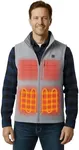 ORORO Men's Heated Softshell Vest w