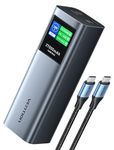 VENTION 27000 mAh 140W Power Bank Fast Charging 3-Port Laptop Portable Charger with Smart Digital Display, PD3.1, for Dell HP Laptops, Macbook Pro, iPhone 17 16 15 14, iPad Pro, Galaxy S24, etc