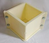 PVC Cube Mould for Concrete Construction Cube Molds Size 15x15x15 CM 1 Pc