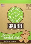 Buddy Biscuits 14 oz Box of Grain-Free Crunchy Dog Treats Made with Natural Roasted Chicken