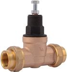 Cash Acme 3/4 Inch EB45 Double Union Pressure Regulating Valve (PRV), 45 PSI, 23885-0045