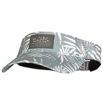 Salt Life Men's Jungle Vibes Visor Hat, Sleet Grey, One Size