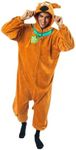 Bioworld Scooby Doo Adult Kigurumi Union Suit With Hood-Small