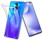 Amazon Brand - Solimo Thermoplastic Polyurethane Soft and Flexible Back Phone Case for Poco X2 / Xiaomi Redmi K30 (Transparent)