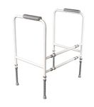 NRS Healthcare Toilet Frame S18993 - Height & Width Adjustable