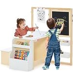 INFANS 3 in 1 Kids Art Table and Ch