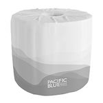 Georgia-Pacific Envision 19881/01 White 1-Ply Embossed Bathroom Tissue, 4.05" Length x 4" Width (Case of 80 Rolls)