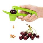 Locisne Cherry Pitter, Olive Pitting Tool Cherries Stoner Remover(Green)