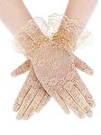 SATINIOR Ladies Lace Gloves for Wom