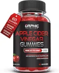 Apple Cider Vinegar Gummies - 1000mg - Formulated to Support Normal Energy Levels & Gut Health - Supports Digestion, Detox & Cleansing - ACV Gummies W/VIT B12, Beetroot (60 Gummies)