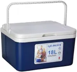 LifeBROS 11qt 19qt Insulated Portable Cooler Leak-Proof Airtight Ice Chest Dry Box Hard Cooler Plus Ice Packs for Travel, BBQ, Camping, Picnic-Blue…