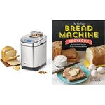 Starfrit 024707 Electric Bread Maker, silver, medium (024707-001-0000) & The No-Fuss Bread Machine Cookbook: Hands-Off Recipes for Perfect Homemade Bread,English