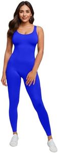 speerise Women Slimming Sleeveless Bodysuit Tank Leotard Jumpsuits Romper for Women, Girls for Gym, Yoga, Workout, Ballet