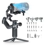FeiyuTech SCORP Mini-3 All in One 3-Axis Camera Stabilizer,Built-in AI Track Sensor Handheld Gimbal