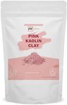 mGanna 100% Natural Rose Clay / Pink Kaolin Clay for Skin Tightening, Facial Masks, Creams, Face Masks, and Soap Making 0.5Lbs