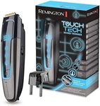 Remington Men's MB4700 Beard Trimmer (Digital Touchscreen Surface, 0.4-18 mm Length Adjustment, Mains/Lithium Ion Battery Operated, Micro USB Charging Function Including Cable) Touch Tech Beard Trimmer