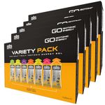 Contrast Science In Sport Go Isotonic Energy Gel 60ml Variety 7 Gel Flavour Packs (5 Boxes)
