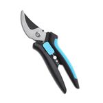 IFFCO Urban Gardens - Bypass Pruner - Heavy Duty 7.5-Inches Plant Cutter - Japanese Steel (Anti Rust) Blades, Non-Slip Grip with Secure Locking, cutting Shear - Hand-held Pruning Tool for Gardening