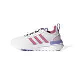 adidas NEO Kids RACER TR21 K white/rose tone/clear pink 4-