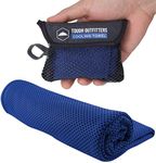 Tough Outdoors Cooling Towels (38.5"x12") - Cooling Towels for Neck & Face, Cooling Neck Wraps - Ice Towel & Sweat Rag for Camping, Gym, Yoga & Sports