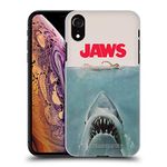 Head Case Designs Officially Licensed Jaws Poster I Key Art Hard Back Case Compatible With Apple iPhone XR