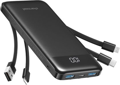 Charmast 10000mAh Portable Power Bank – Compact USB Charger