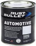 Rust Bullet RBA53 Automotive Rust Inhibitor Paint, 1 Quart Metal Can, Metallic Gray