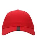 Puma Unisex-Adult Cotton Baseball Cap (2235601_Red-Black_Free Size)