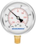 MEASUREMAN 2-1/2" dial,Glycerin Fil