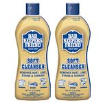 Bar Keepers Friend (2 Pack) Bar Keepers Friend Soft Cleanser for Stainless Steel / Porcelain / Ceramic / Tile / Copper - 13 Oz. Each