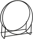 Panacea 15208 Log Hoop, Metal, Black, , 40.700000000000003 x 29.5 x 55.9 cm