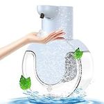 Reviday Automatic Soap Dispenser Touchless,Foaming Soap Dispenser Wall Mount,4 Gear Foaming Adjustable IPX6 Waterproof,Rechargeable Soap Dispenser for Bathroom,Kitchen,Office