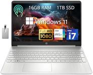 HP 15.6" FHD IPS Touchscreen Laptop