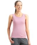 Jockey A113 Women's Super Combed Cotton Rib Fabric Slim Fit Solid Tank Top_Lilas_L