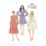 Vogue Patterns V9076A50 Misses' Dress Sewing Template, Size A5 (6-8-10-12-14)