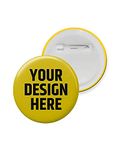 Deep Print Customized Personalized Pin Badge With Photo Logo & Text (Size 58 mm) (10)