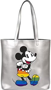 CERDÁ LIFE'S LITTLE MOMENTS 2100003493, Tote Bag Polipiel de la Colección Disney Pride Unisex Adulto, Multicolor, Estándar