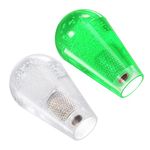 uxcell Ellipse Oval Joystick Head Rocker Ball Top Handle Arcade Game Replacement Green White